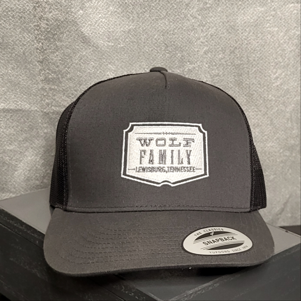 Wolf Family Snapback Trucker Style Hat